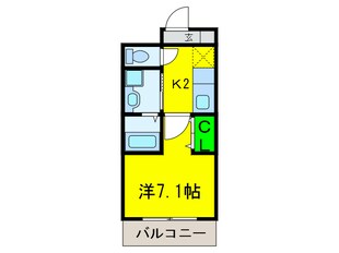 パインアベニュ－の物件間取画像